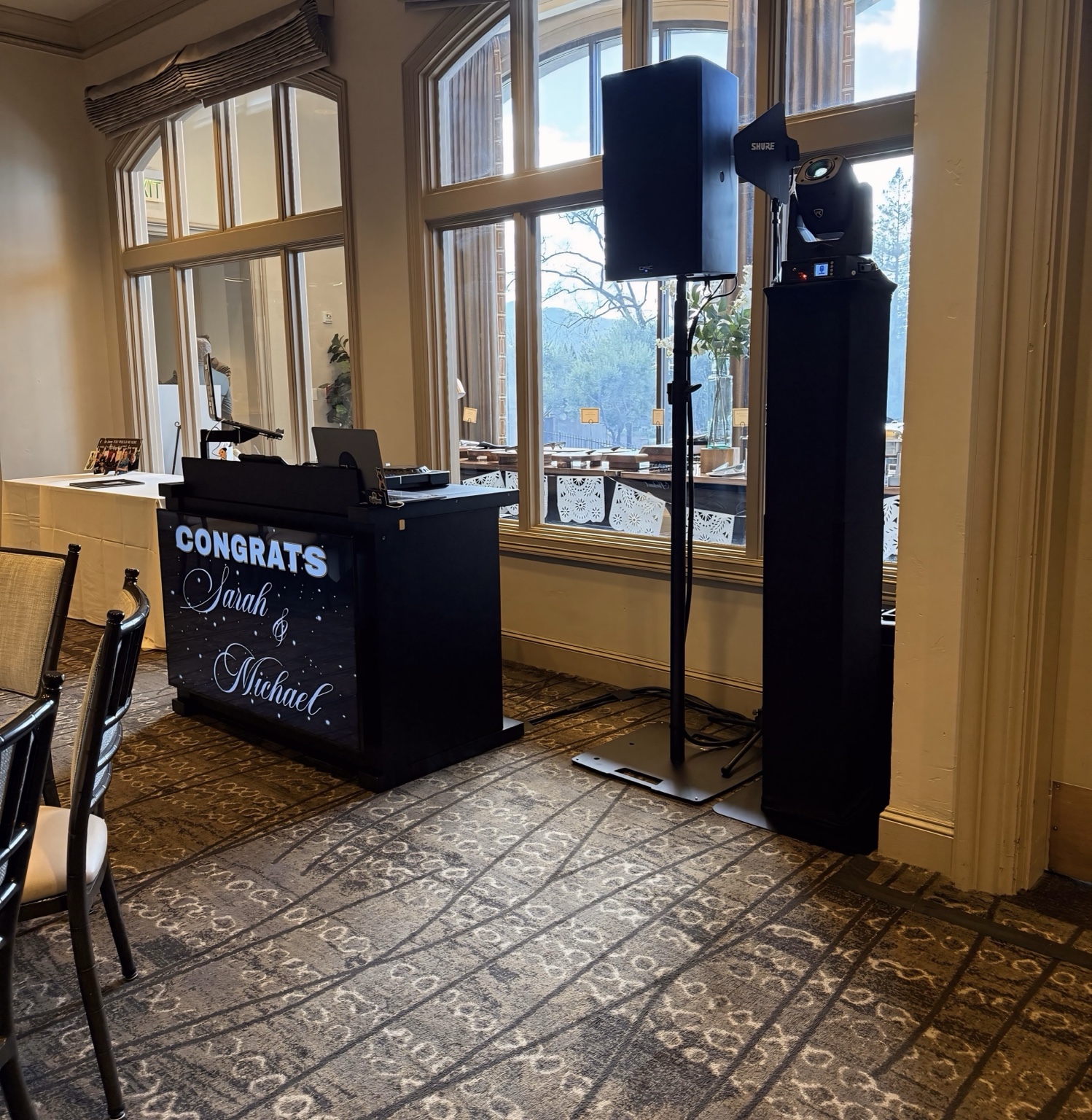 Jaybee Events DJ setup